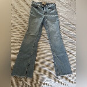 Everlane Women's Flare Jeans in Light Blue